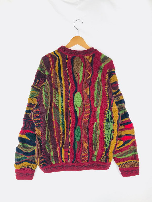 【中古品】【メンズ】  COOGI クージー 3D WOOL KNIT  3D ウールニット トップス 146-240905-mo-14-tag サイズ：SS カラー：マルチカラー 万代Net店