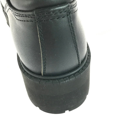 【中古品】【レディース】 KADOYA カドヤ BLACK ANKLE BOOTS ブラック アンクル ブーツ 靴 167-251025-na-06-tag サイズ：24 1/2 cm カラー：ブラック 万代Net店