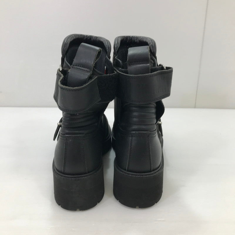 【中古品】【レディース】 KADOYA カドヤ BLACK ANKLE BOOTS ブラック アンクル ブーツ 靴 167-251025-na-06-tag サイズ：24 1/2 cm カラー：ブラック 万代Net店