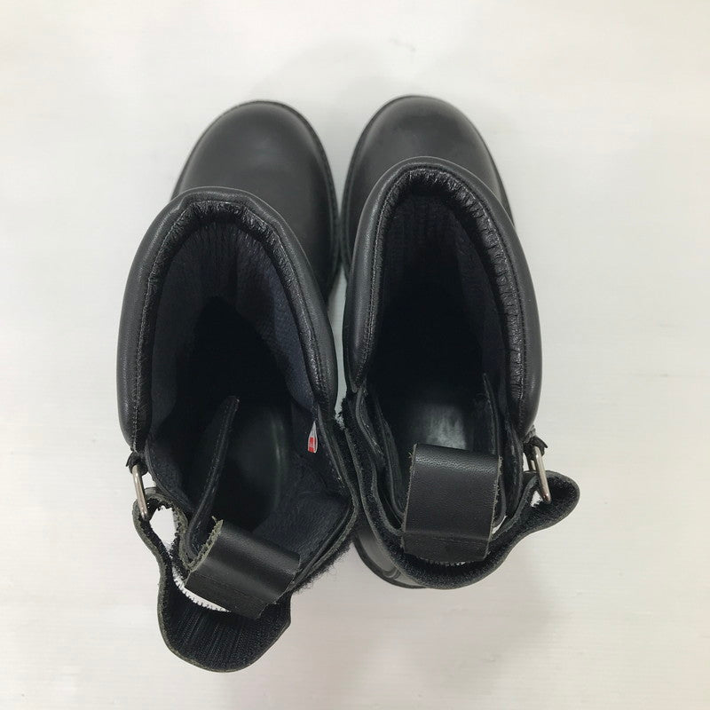 【中古品】【レディース】 KADOYA カドヤ BLACK ANKLE BOOTS ブラック アンクル ブーツ 靴 167-251025-na-06-tag サイズ：24 1/2 cm カラー：ブラック 万代Net店