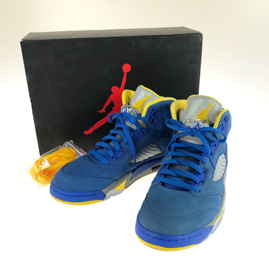 【中古品】【メンズ】 NIKE ナイキ AIR JORDAN 5 JSP LANEY CD2720-400 エアジョーダン5 JSP レイニー スニーカー 靴 160-250810-rt-20-tag サイズ：28ｃｍ ＵＳ10 カラー：ヴァーシティロイヤル/ヴァーシティメイズ 万代Net店