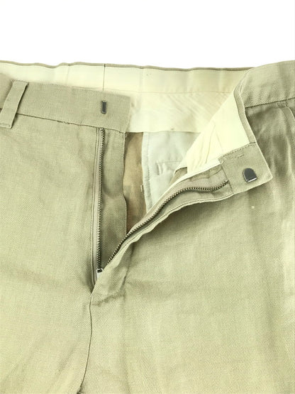 【中古品】【メンズ】 WACKO MARIA ワコマリア BACK PRINT LINEN HALF PANTS  バックプリント リネン ハーフパンツ ボトムス 153-241021-mo-27-tag サイズ：M カラー：ベージュ 万代Net店