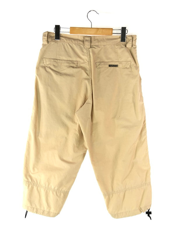 【中古品】【メンズ】 STUSSY ステューシー 90’s HALF PANTS 90年代 ハーフパンツ ボトムス 七分丈パンツ 紺タグ 153-240710-mo-10-tag サイズ：30 カラー：ベージュ 万代Net店