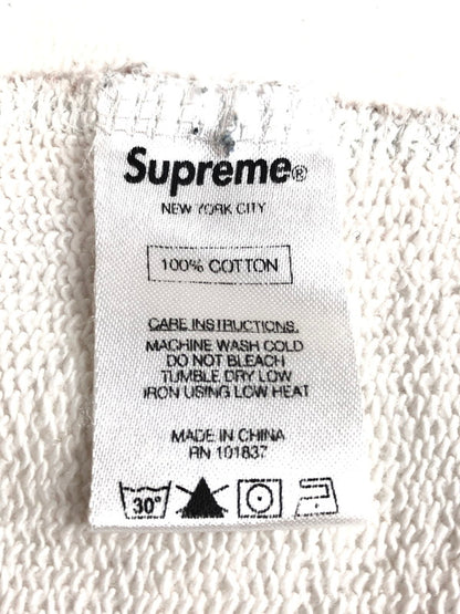 【現状渡し品】【メンズ】 Supreme シュプリーム × COMME DES GARCONS SHIRT コムデギャルソン シャツ 14SS BOX LOGO HOODED SWEATSHIRT ボックスロゴ パーカー 149-251123-rt-19-tag サイズ：M カラー：ホワイト 万代Net店