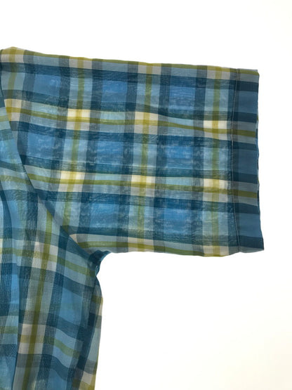 【中古品】【メンズ】 TOWNCRAFT タウンクラフト 60's VINTAGE COTTON S/S CHECK SHIRT 60年代 ヴィンテージ コットン チェックシャツ ヴィンテージ トップス 146-260820-rt-21-tag カラー：ブルー系 万代Net店