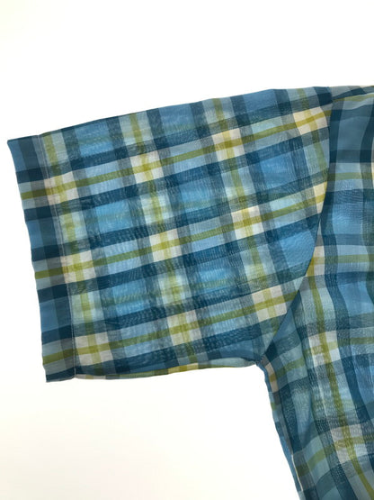 【中古品】【メンズ】 TOWNCRAFT タウンクラフト 60's VINTAGE COTTON S/S CHECK SHIRT 60年代 ヴィンテージ コットン チェックシャツ ヴィンテージ トップス 146-260820-rt-21-tag カラー：ブルー系 万代Net店