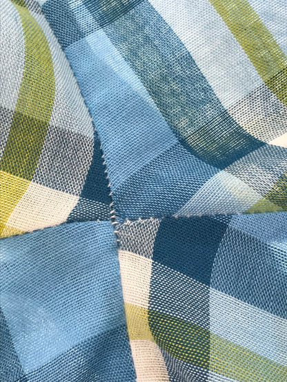 【中古品】【メンズ】 TOWNCRAFT タウンクラフト 60's VINTAGE COTTON S/S CHECK SHIRT 60年代 ヴィンテージ コットン チェックシャツ ヴィンテージ トップス 146-260820-rt-21-tag カラー：ブルー系 万代Net店