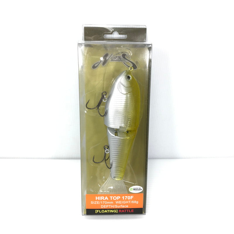 【中古品】 NORIES ノリーズ ヒラトップ170F プロトイエロー ルアー 釣り 釣り具等 135-260124-na-11-tag 万代Net店