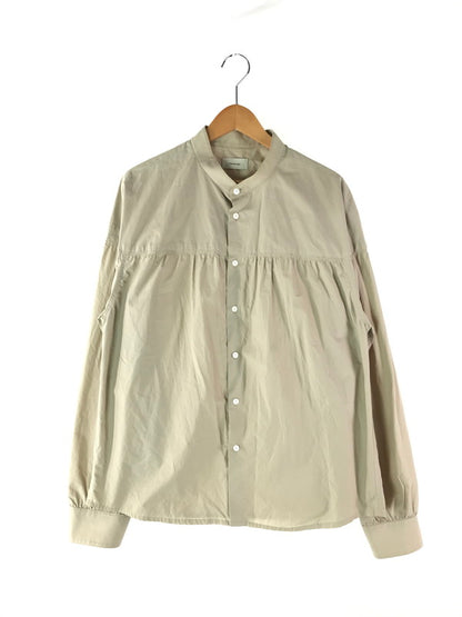 【中古品】【メンズ】  TOIRONIER トワロニエ CUP SHOULDER SHIRT 2030008 カップショルダーシャツ 長袖シャツ トップス 140-240613-mo-7-tag サイズ：F カラー：ベージュ 万代Net店