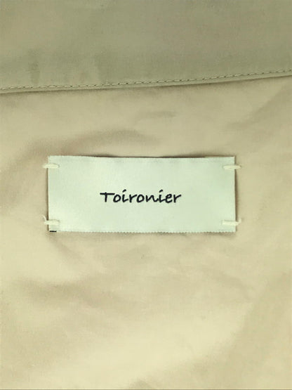 【中古品】【メンズ】  TOIRONIER トワロニエ CUP SHOULDER SHIRT 2030008 カップショルダーシャツ 長袖シャツ トップス 140-240613-mo-7-tag サイズ：F カラー：ベージュ 万代Net店