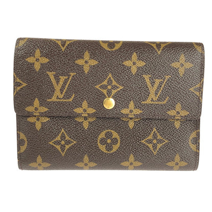 【現状渡し品】【レディース】 LOUIS VUITTON ルイ・ヴィトン  モノグラム ポルト トレゾール エテュイ パピエ M61202  財布 ショートウォレット 179-240611-yk-9-tag カラー：モノグラム 万代Net店