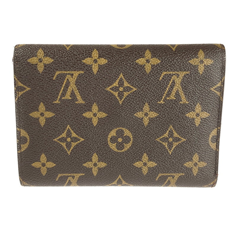 【現状渡し品】【レディース】 LOUIS VUITTON ルイ・ヴィトン  モノグラム ポルト トレゾール エテュイ パピエ M61202  財布 ショートウォレット 179-240611-yk-9-tag カラー：モノグラム 万代Net店