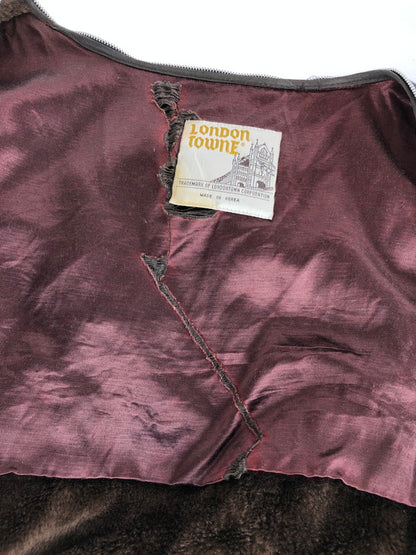 【現状渡し品】【メンズ】 LONDON TOWNE ロンドンタウン TRENCH COAT ライナー付きトレンチコート アウター 146-240919-mo-25-tag サイズ：42 カラー：グレー系 万代Net店