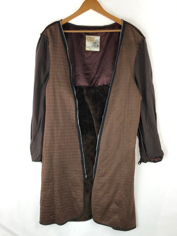 【現状渡し品】【メンズ】 LONDON TOWNE ロンドンタウン TRENCH COAT ライナー付きトレンチコート アウター 146-240919-mo-25-tag サイズ：42 カラー：グレー系 万代Net店