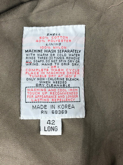 【現状渡し品】【メンズ】 LONDON TOWNE ロンドンタウン TRENCH COAT ライナー付きトレンチコート アウター 146-240919-mo-25-tag サイズ：42 カラー：グレー系 万代Net店