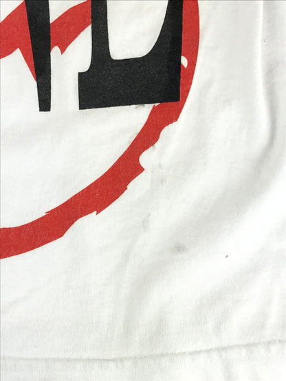 【中古品】【メンズ】 FRAGMENT DESIGN フラグメントデザイン  VLONE ヴィーローン × FRAGMENT DESIGN フラグメントデザイン 別注コラボ PRINTED T-SHIRT プリントTシャツ 長袖 トップス 142-240702-SS-3-tag カラー：ホワイト 万代Net店