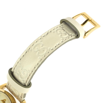 【中古品】【レディース】 GUCCI グッチ Gタイムレス 126.5 クォーツ 腕時計 197-240614-yk-7-tag カラー：アイボリー 万代Net店