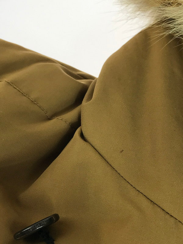 【中古品】【メンズ】 ACANTHUS アカンサス NY1101 DOWN COAT ダウンコート アウター 140-260110-na-08-tag サイズ：M カラー：ブラウン系 万代Net店