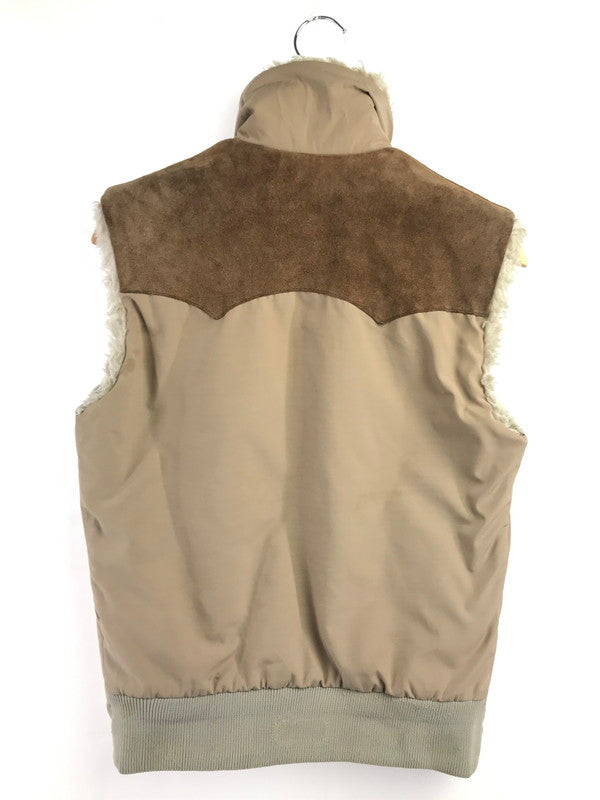【中古品】【メンズ】 WOOL RICH ウール リッチ 70's ボアベスト 70年代 ボア ベスト ヴィンテージ トップス 146-260917-rt-34-tagh サイズ：S カラー：ベージュ 万代Net店