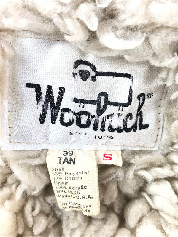 【中古品】【メンズ】 WOOL RICH ウール リッチ 70's ボアベスト 70年代 ボア ベスト ヴィンテージ トップス 146-260917-rt-34-tagh サイズ：S カラー：ベージュ 万代Net店