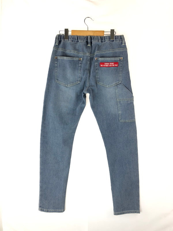 【中古品】【メンズ】 HUMAN MADE ヒューマンメード RELAX DENIM PANTS リラックス デニムパンツ ボトムス 153-240623-mo-12-tag サイズ：M カラー：ライトインディゴ 万代Net店