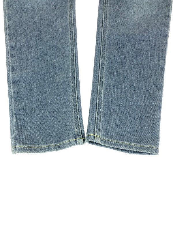 【中古品】【メンズ】 HUMAN MADE ヒューマンメード RELAX DENIM PANTS リラックス デニムパンツ ボトムス 153-240623-mo-12-tag サイズ：M カラー：ライトインディゴ 万代Net店