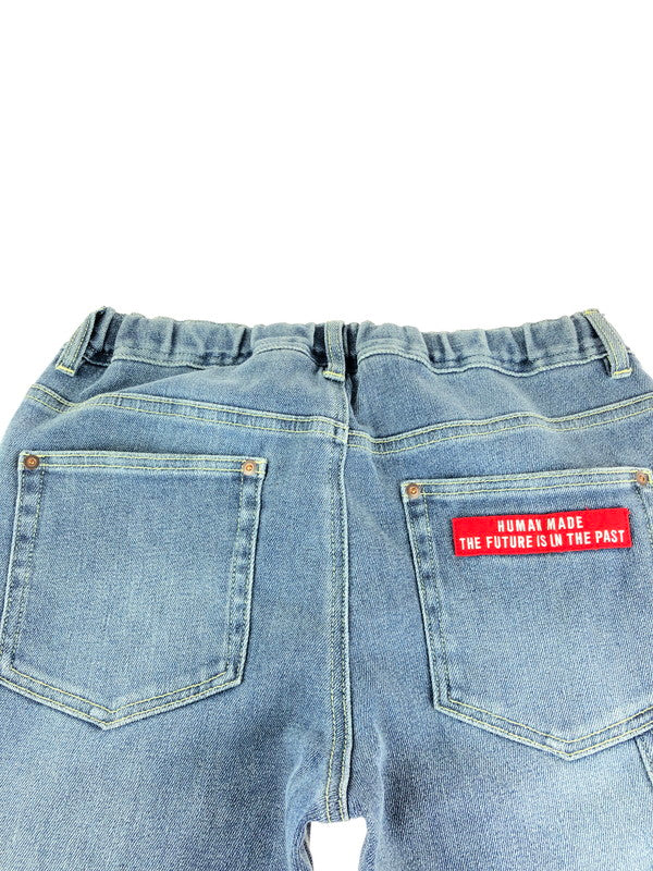 【中古品】【メンズ】 HUMAN MADE ヒューマンメード RELAX DENIM PANTS リラックス デニムパンツ ボトムス 153-240623-mo-12-tag サイズ：M カラー：ライトインディゴ 万代Net店