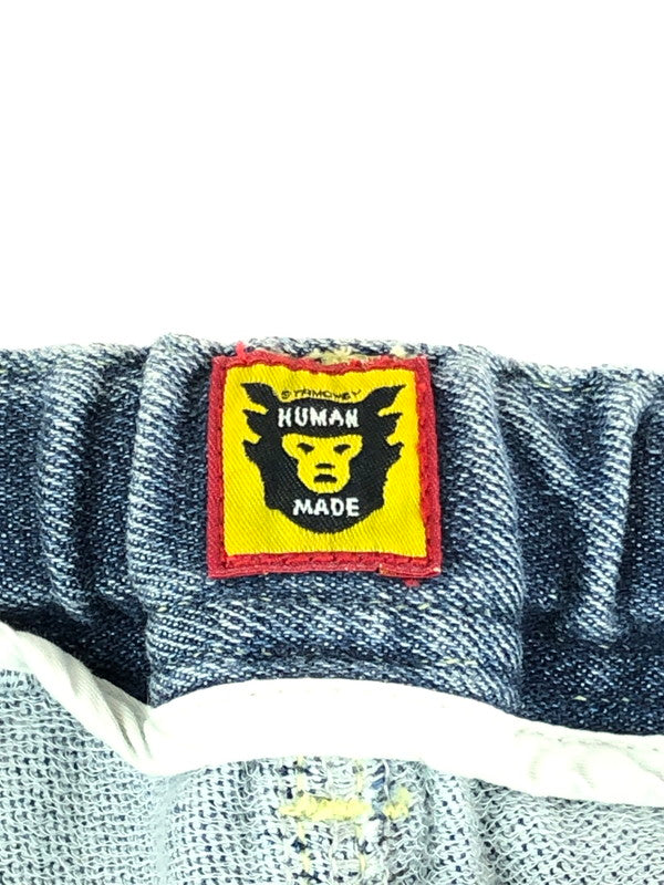 【中古品】【メンズ】 HUMAN MADE ヒューマンメード RELAX DENIM PANTS リラックス デニムパンツ ボトムス 153-240623-mo-12-tag サイズ：M カラー：ライトインディゴ 万代Net店