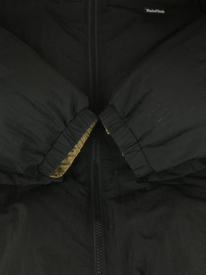 【中古品】【メンズ】  WASTED YOUTH ウェイステッドユース REVERSIBLE PADDED HOOD JACKET リバーシブル パデッド フードジャケット アウター 142-240613-mo-16-tag サイズ：L カラー：ブラック/ベージュ 万代Net店