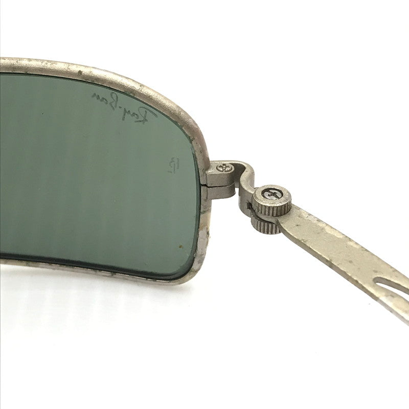 【現状渡し品】【メンズ】 Ray-Ban レイバン B&L ボシュロム社製 ORLS SQUARE オルズ スクエア サングラス 203-240710-hi-07-tag カラー：シルバー 万代Net店