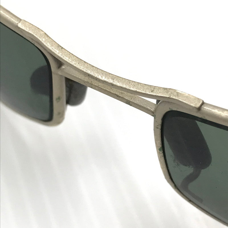 【現状渡し品】【メンズ】 Ray-Ban レイバン B&L ボシュロム社製 ORLS SQUARE オルズ スクエア サングラス 203-240710-hi-07-tag カラー：シルバー 万代Net店