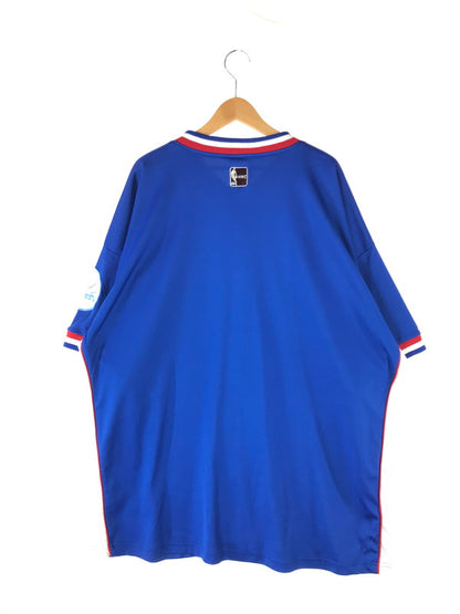 【中古品】【メンズ】  MAJESTIC マジェスティック NBA HARDWOOD CLASSICS 76ERS UNIFORM NBA ハードウッド クラシックス 76ERS ユニフォーム 半袖 トップス 146-240613-mo-21-tag カラー：ブルー 万代Net店