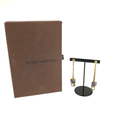 【中古品】【レディース】 LOUIS VUITTON ルイ・ヴィトン M66059 ブークルドレイユ バンダン ギャンブル ピアス アクセサリー 179-240625-mo-13-tag カラー：ゴールド 万代Net店