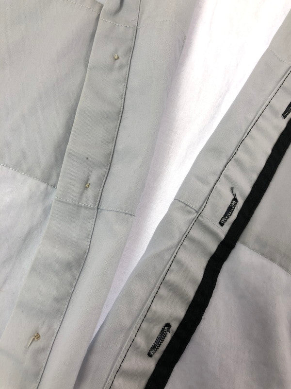 【中古品】【メンズ】 YVES SAINT LAURENT イヴ サンローラン S/S SHIRT ショートスリーブ シャツ半袖シャツ トップス 146-260715-rt-19-tagh サイズ：S カラー：ライトブルー 万代Net店