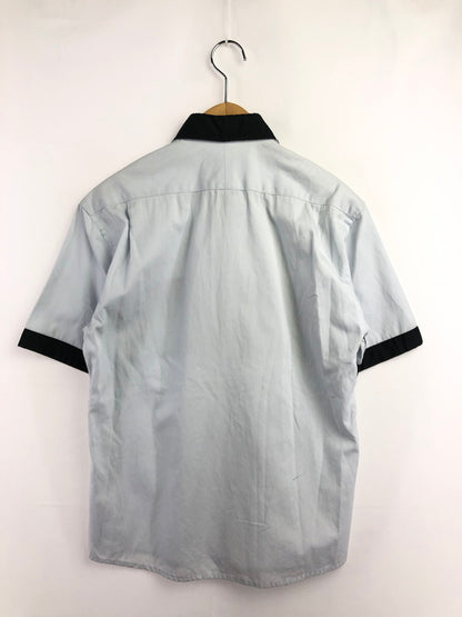 【中古品】【メンズ】 YVES SAINT LAURENT イヴ サンローラン S/S SHIRT ショートスリーブ シャツ半袖シャツ トップス 146-260715-rt-19-tagh サイズ：S カラー：ライトブルー 万代Net店
