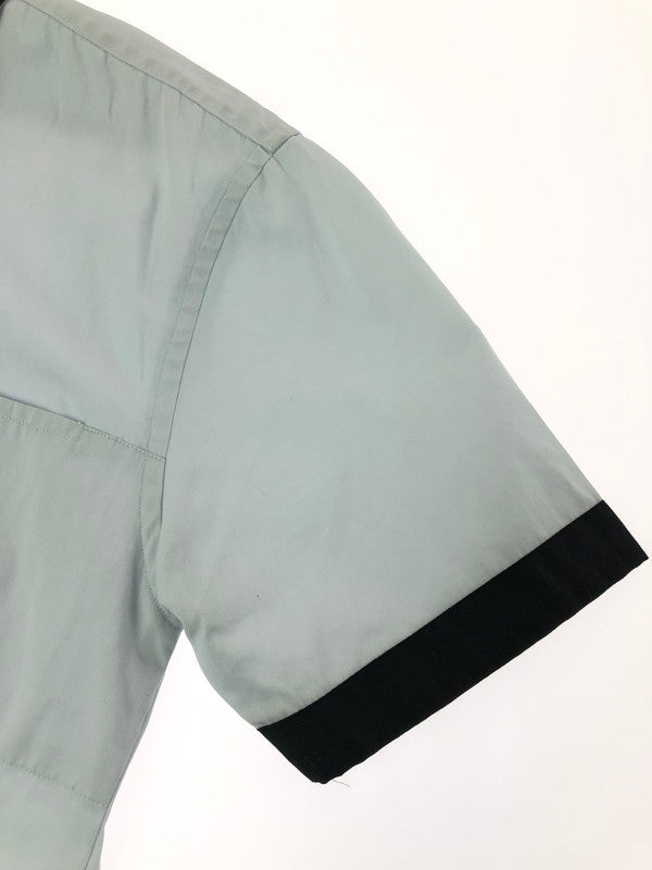 【中古品】【メンズ】 YVES SAINT LAURENT イヴ サンローラン S/S SHIRT ショートスリーブ シャツ半袖シャツ トップス 146-260715-rt-19-tagh サイズ：S カラー：ライトブルー 万代Net店