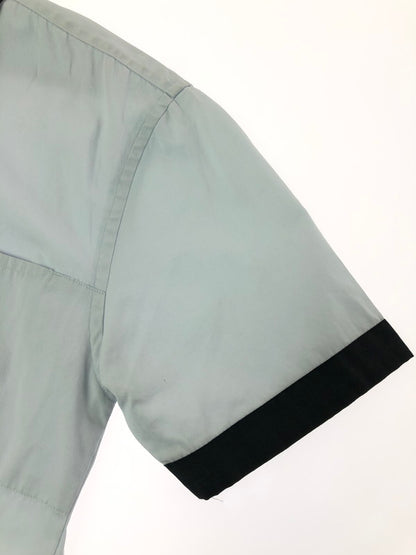【中古品】【メンズ】 YVES SAINT LAURENT イヴ サンローラン S/S SHIRT ショートスリーブ シャツ半袖シャツ トップス 146-260715-rt-19-tagh サイズ：S カラー：ライトブルー 万代Net店
