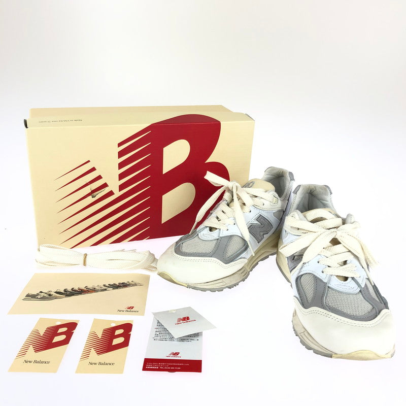 【中古品】【メンズ】 NEW BALANCE ニューバランス SEA SALT SNEAKERS M990TC2 シーソルト スニーカー 靴 162-240615-mo-5-tag カラー：ホワイト/グレー 万代Net店