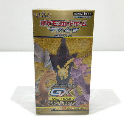 【中古美品】 ★ 未開封(シュリンク裂けあり) ★ポケモンカードゲーム サン＆ムーン タッグオールスターズ BOX 063-260525-rt-01-tag 万代Net店