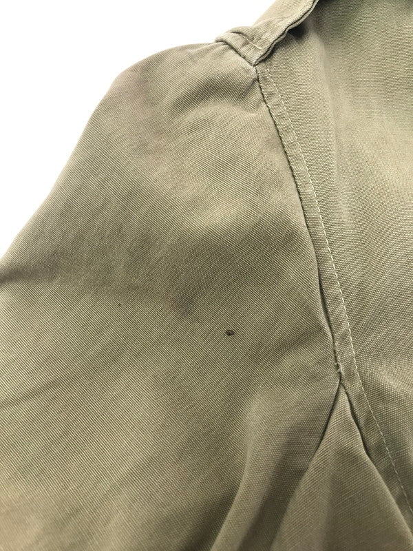 【ジャンク品】【メンズ】 USED ZIP JACKET エポレット付き ジップジャケット アウター 146-260921-na-20-tagh サイズ：サイズ表記なし 下記参照 カラー：カーキ 万代Net店