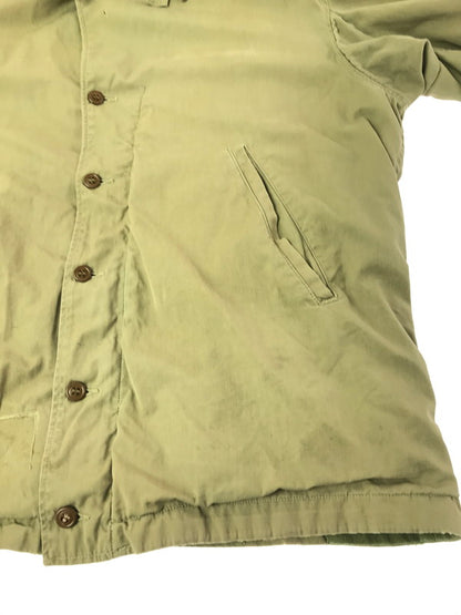 【ジャンク品】【メンズ】 USED ZIP JACKET エポレット付き ジップジャケット アウター 146-260921-na-20-tagh サイズ：サイズ表記なし 下記参照 カラー：カーキ 万代Net店