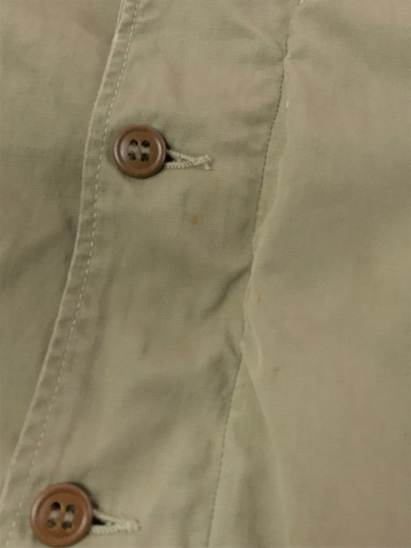 【ジャンク品】【メンズ】 USED ZIP JACKET エポレット付き ジップジャケット アウター 146-260921-na-20-tagh サイズ：サイズ表記なし 下記参照 カラー：カーキ 万代Net店