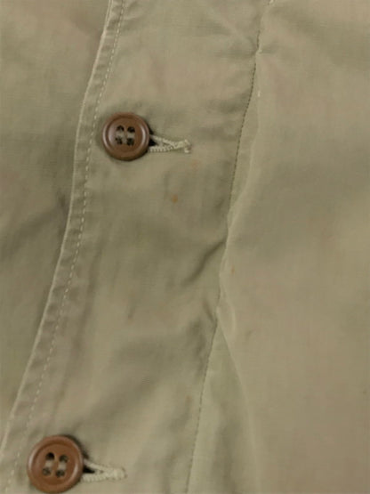 【ジャンク品】【メンズ】 USED ZIP JACKET エポレット付き ジップジャケット アウター 146-260921-na-20-tagh サイズ：サイズ表記なし 下記参照 カラー：カーキ 万代Net店
