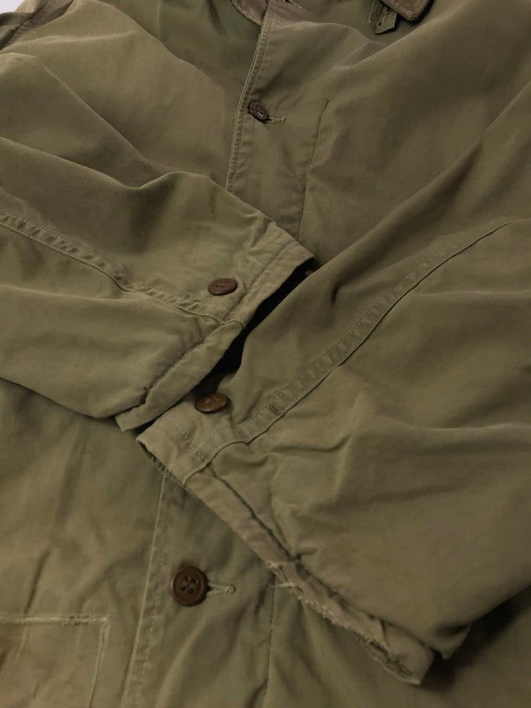 【ジャンク品】【メンズ】 USED ZIP JACKET エポレット付き ジップジャケット アウター 146-260921-na-20-tagh サイズ：サイズ表記なし 下記参照 カラー：カーキ 万代Net店