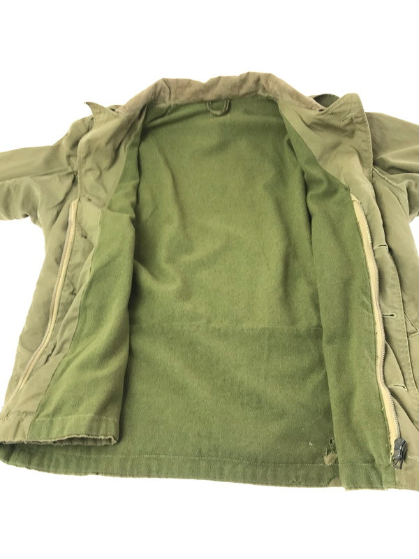 【ジャンク品】【メンズ】 USED ZIP JACKET エポレット付き ジップジャケット アウター 146-260921-na-20-tagh サイズ：サイズ表記なし 下記参照 カラー：カーキ 万代Net店
