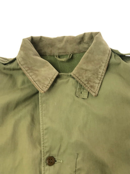 【ジャンク品】【メンズ】 USED ZIP JACKET エポレット付き ジップジャケット アウター 146-260921-na-20-tagh サイズ：サイズ表記なし 下記参照 カラー：カーキ 万代Net店