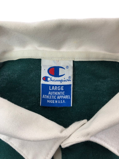 【中古品】【メンズ】 CHAMPION 90's ATLANTA OLYMPICS RUGBY SHIRT 96年アトランタオリンピック ラガーシャツ 146-260505-rt-16-tag サイズ：L カラー：グリーン 万代Net店