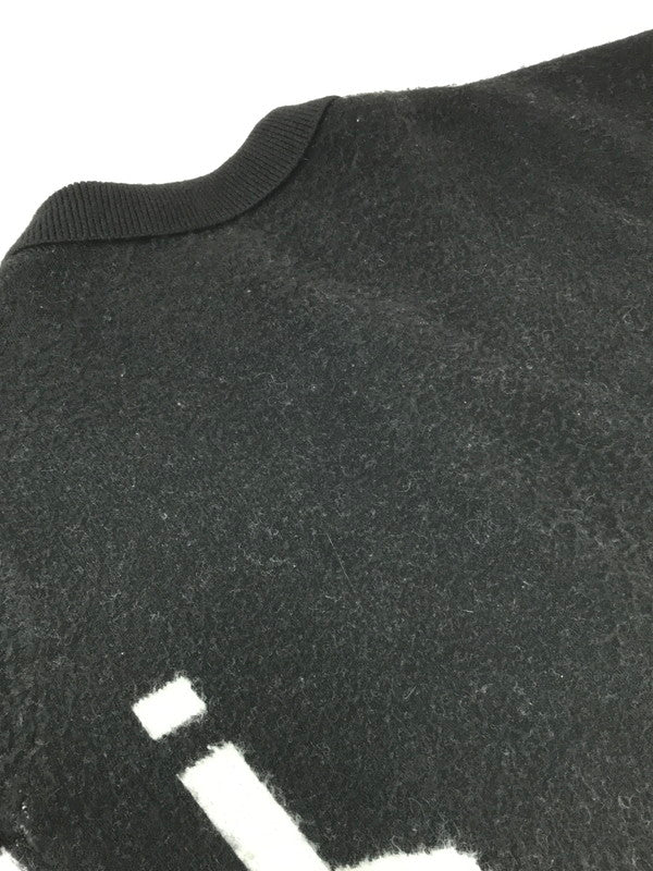 【中古品】【メンズ】  GENZAI ゲンザイ GZ1228 BIG LOGO SS KNIT SHIRT ビッグロゴショートスリーブ ニットシャツ トップス 142-240702-SS-4-tag サイズ：XL カラー：ブラック 万代Net店