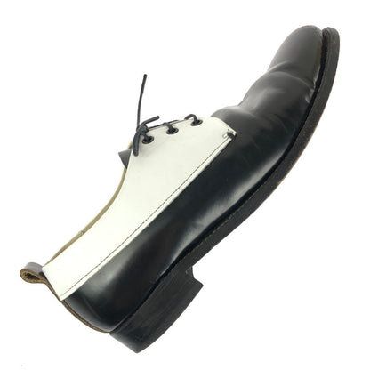 【中古品】【メンズ】 SUNSEA サンシー 2-TONE TAP SHOES ツートン タップシューズ 靴 164-240628-mo-1-tag サイズ：3 カラー：ホワイト/ブラック 万代Net店