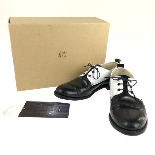 【中古品】【メンズ】 SUNSEA サンシー 2-TONE TAP SHOES ツートン タップシューズ 靴 164-240628-mo-1-tag サイズ：3 カラー：ホワイト/ブラック 万代Net店